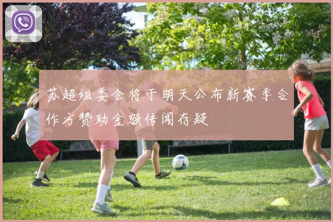 苏超组委会将于明天公布新赛季合作方赞助金额传闻存疑